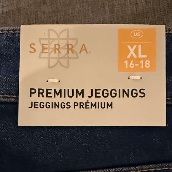 Serra Dark Blue Flare & Wide Leg Jeans - Picture 2 of 7